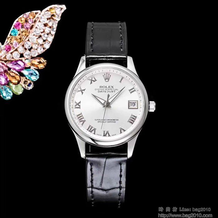 ROLEX勞力士 新品上市 2019新款 勞力士情侶腕表 簡約時尚大方 深度防水  wssb4867
